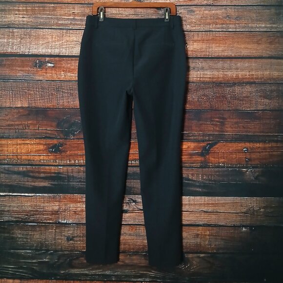 NWT Express Editor Pants 12 Black Twill High Rise Skinny - Picture 4 of 9
